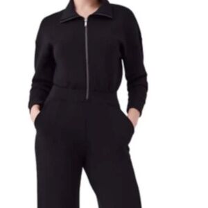 Women's Spanx AirEssentials Wide Leg Long Sleeve Jumpsuit
